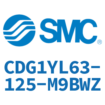 Axial foot type smooth motion cylinder-CDG1YL63-125-M9BWZ