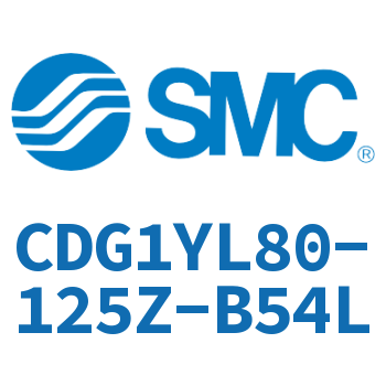 Axial foot type smooth motion cylinder-CDG1YL80-125Z-B54L