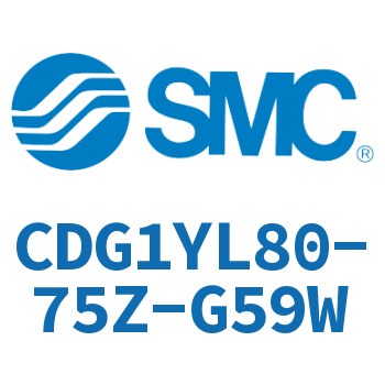 Axial foot type smooth motion cylinder-CDG1YL80-75Z-G59W