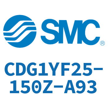 Rod side flange type smooth motion cylinder-CDG1YF25-150Z-A93