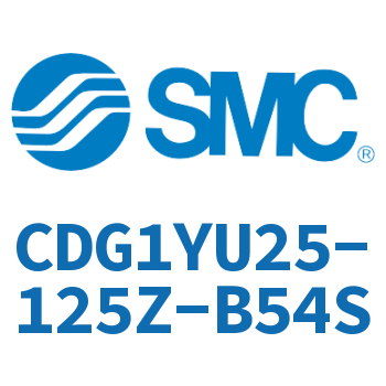 Rod side trunnion type smooth motion cylinder-CDG1YU25-125Z-B54S