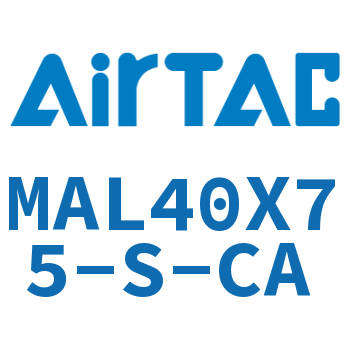 铝合金迷你气缸 MAL40X75-S-CA