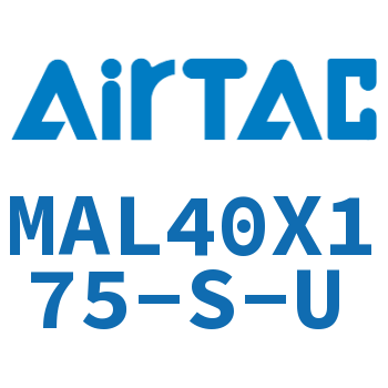 铝合金迷你气缸 MAL40X175-S-U