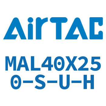 铝合金迷你气缸 MAL40X250-S-U-H