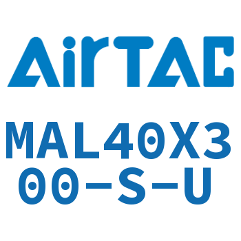 铝合金迷你气缸 MAL40X300-S-U