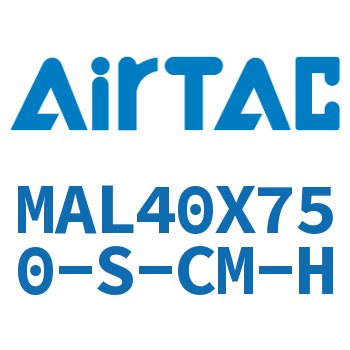 铝合金迷你气缸 MAL40X750-S-CM-H