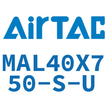 铝合金迷你气缸 MAL40X750-S-U