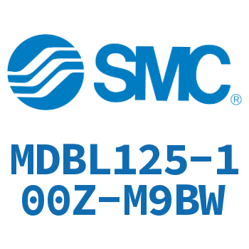 Axial foot type standard cylinder-MDBL125-100Z-M9BW