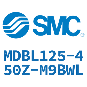 Axial foot type standard cylinder-MDBL125-450Z-M9BWL