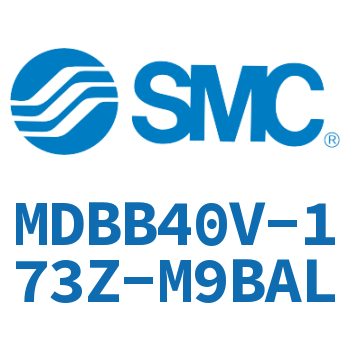 Standard cylinder-MDBB40V-173Z-M9BAL