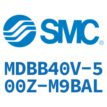 Standard cylinder MDBB40V-500Z-M9BAL