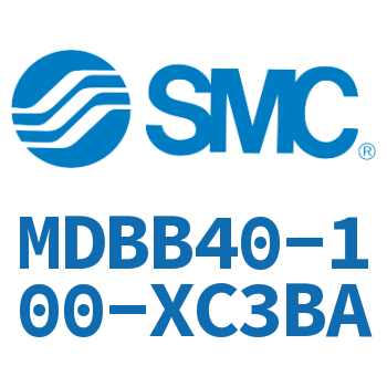 Standard cylinder-MDBB40-100-XC3BA