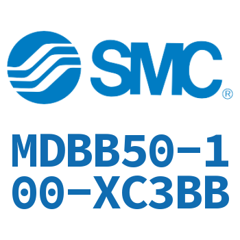 Standard cylinder-MDBB50-100-XC3BB