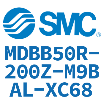 Standard cylinder-MDBB50R-200Z-M9BAL-XC68