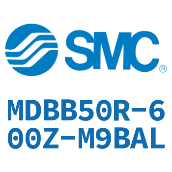 Standard cylinder-MDBB50R-600Z-M9BAL