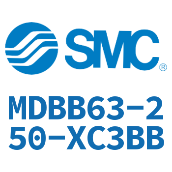 Standard cylinder-MDBB63-250-XC3BB