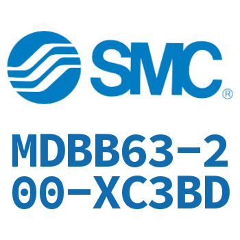 Standard cylinder-MDBB63-200-XC3BD