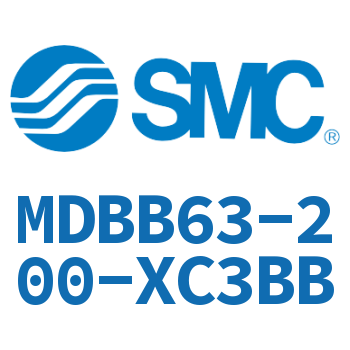 Standard cylinder-MDBB63-200-XC3BB