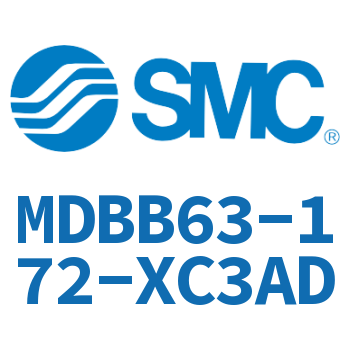 Standard cylinder-MDBB63-172-XC3AD