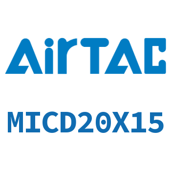带气缓冲双出迷你气缸 MICD20X15