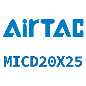 带气缓冲双出迷你气缸 MICD20X25