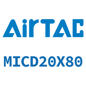 带气缓冲双出迷你气缸 MICD20X80