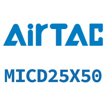 带气缓冲双出迷你气缸 MICD25X50