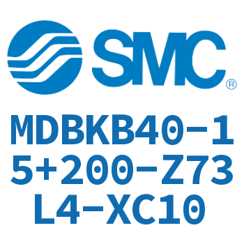 Standard cylinder-MDBKB40-15+200-Z73L4-XC10