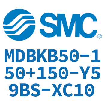 Standard cylinder-MDBKB50-150+150-Y59BS-XC10