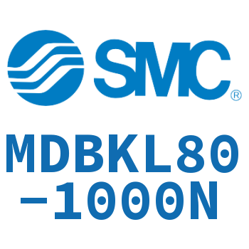 轴向脚座型标准气缸 MDBKL80-1000N