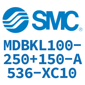 Axial foot type standard cylinder-MDBKL100-250+150-A536-XC10