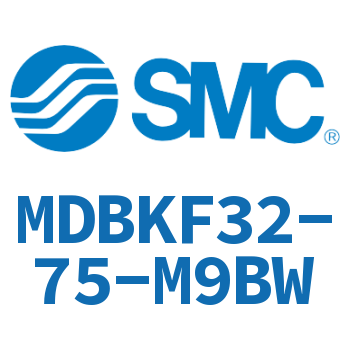 杆侧法兰型标准气缸 MDBKF32-75-M9BW