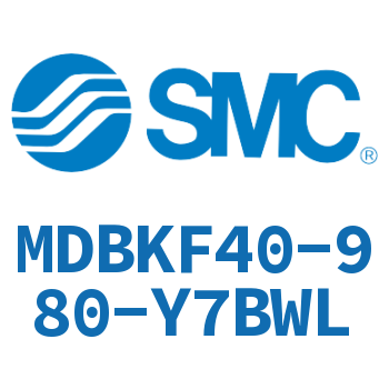 杆侧法兰型标准气缸 MDBKF40-980-Y7BWL