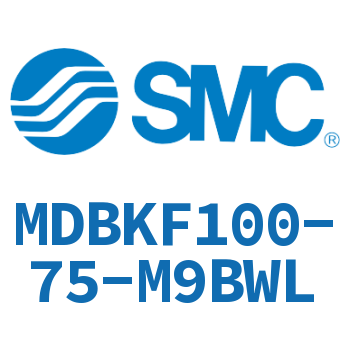 杆侧法兰型标准气缸 MDBKF100-75-M9BWL