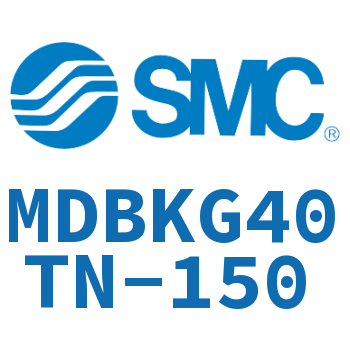 无杆侧法兰型标准气缸 MDBKG40TN-150