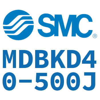 双耳环型标准气缸 MDBKD40-500J