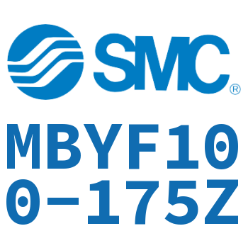 Rod side flange type smooth motion cylinder-MBYF100-175Z