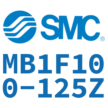 Rod side flange type square cylinder-MB1F100-125Z