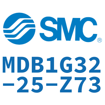 Rodless side flange type square cylinder-MDB1G32-25-Z73