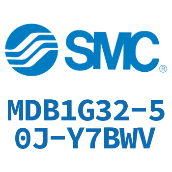 Rodless side flange type square cylinder-MDB1G32-50J-Y7BWV