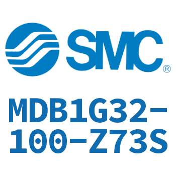 Rodless side flange type square cylinder-MDB1G32-100-Z73S