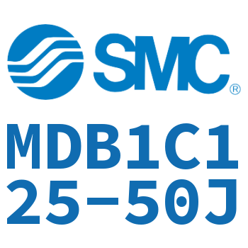单耳环型正方形气缸-MDB1C125-50J
