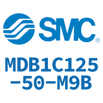 单耳环型正方形气缸-MDB1C125-50-M9B