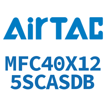 带缓冲不锈钢迷你气缸 MFC40X125SCASDB