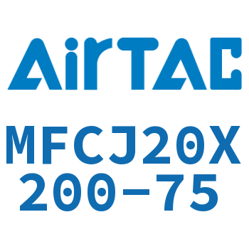 可调迷你气缸 MFCJ20X200-75