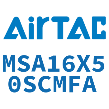 单动迷你气缸 MSA16X50SCMFA