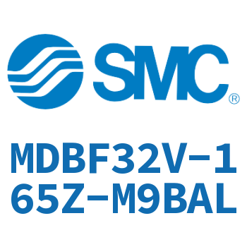 Rod side flanged standard cylinder-MDBF32V-165Z-M9BAL