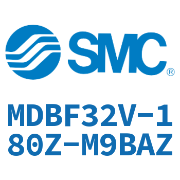 Rod side flanged standard cylinder-MDBF32V-180Z-M9BAZ