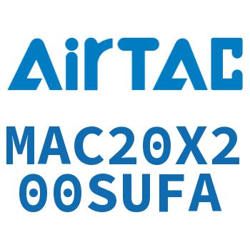 不锈钢迷你气缸 MAC20X200SUFA