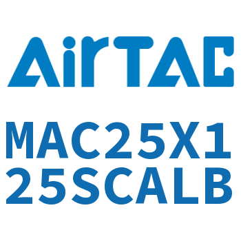 不锈钢迷你气缸 MAC25X125SCALB